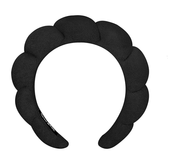 Spa Headbands for Washing Face Makeup Skin Care Headband Women Bubble Facial Beauty Headbands Puffy Shower Towel Band Hair Headband